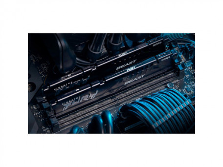 Пам&#039;ять для настільних комп&#039;ютерів Kingston FURY 16 GB DDR5 4800 MHz Beast Black (KF548C38BB-16)  Фото №2